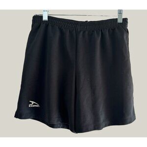 Score Boys Black Athletic Elastic Waist Shorts Size Small 28"